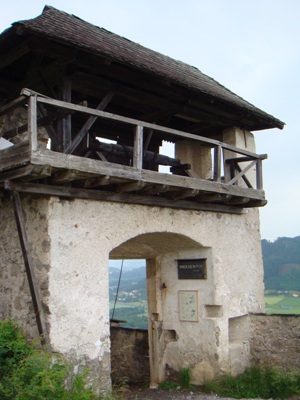 one of the doors of Hochosterwitz castle