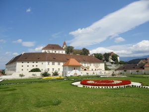 Jardin baroque de l'abbaye Sait-Paul au Lavanttal